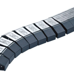 Гнучкий кабель-канал OBO Bettermann (6154930) 1000х60х20мм чорного кольору