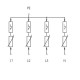 Обмежувач перенапруг OBO Bettermann (5094426) Тип I+II V25-B+C 4-280