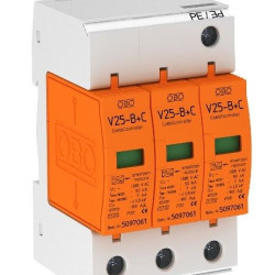 Обмежувач перенапруг OBO Bettermann (5094437) Тип I+II V25-B+C 3-385