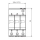 Обмежувач перенапруг OBO Bettermann (5094437) Тип I+II V25-B+C 3-385