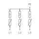 Обмежувач перенапруг OBO Bettermann (5094437) Тип I+II V25-B+C 3-385