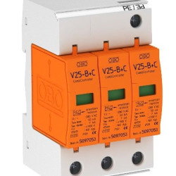 Обмежувач перенапруг OBO Bettermann (5094423) Тип I+II V25-B+C 3-280
