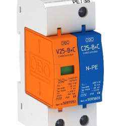 Обмежувач перенапруг OBO Bettermann (5094457) Тип I+II V25-B+C 1+NPE