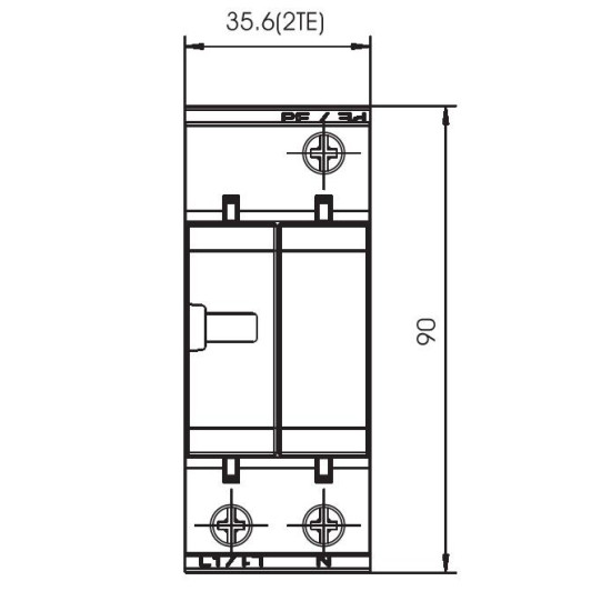 Обмежувач перенапруг OBO Bettermann (5094457) Тип I+II V25-B+C 1+NPE