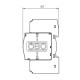 Обмежувач перенапруг OBO Bettermann (5094463) Тип I+II V25-B+C 3+NPE