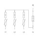 Обмежувач перенапруг OBO Bettermann (5094463) Тип I+II V25-B+C 3+NPE