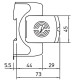 Обмежувач перенапруг OBO Bettermann (5093511) Тип I+II V50-3-280