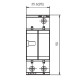 Обмежувач перенапруг OBO Bettermann (5093653) Тип I+II V50-B+C 1+NPE