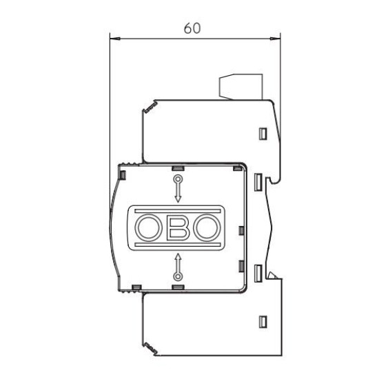 Обмежувач перенапруг OBO Bettermann (5094510) Тип I+II V25-B+C 3+NPE-FS
