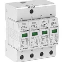 Обмежувач перенапруг OBO Bettermann (5094627) Тип II V20-C 4-280