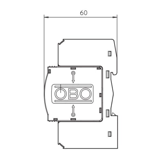 Обмежувач перенапруг OBO Bettermann (5094656) Тип II V20-C 3+NPE-280
