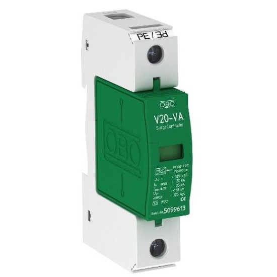 Обмежувач перенапруг OBO Bettermann (5099475) Тип II V20-VA 1-385