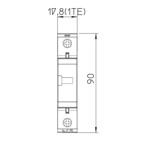 Обмежувач перенапруг OBO Bettermann (5099475) Тип II V20-VA 1-385