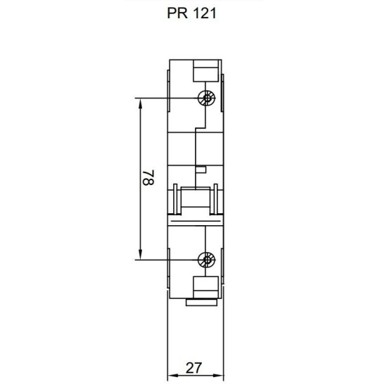 Автомат з незалежним розчіплювачем SEZ 121 C 125А VC (PR121C125А+VC)