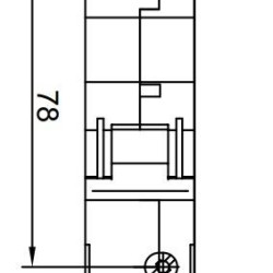 Однополюсний автомат SEZ 121 С 80А 1P (PR121C80А)