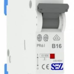 Однополюсний автомат SEZ 61 B 16А (PR61B16А)