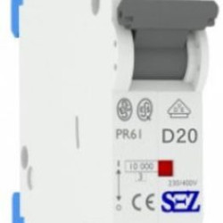 Однополюсний автомат SEZ 61 D 20А (PR61D20А)