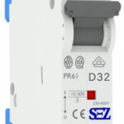 Однополюсний автомат SEZ 61 D 32А (PR61D32А)