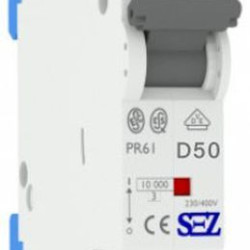 Однополюсний автомат SEZ 61 D 50А (PR61D50А)