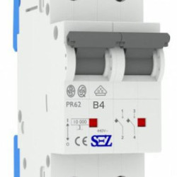 Двополюсний автомат SEZ 62 B 4А 2P (PR62B4А)
