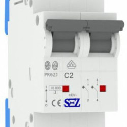 Двополюсний автомат SEZ 62 JС 2А (PR62JC2А)