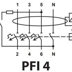 Диф автомат SEZ PFI4 C 20A/0,03A (PFI4C_20A/0,03A)