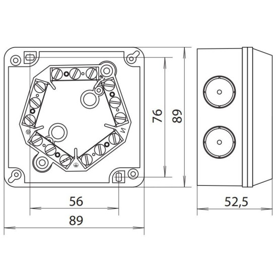 Розподільна коробка SEZ 6457-14