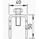 Затискач швидкого з'єднання OBO Bettermann (5014468) VARIO для армування FT (40-60 мкм)