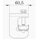 Затискач швидкого з'єднання OBO Bettermann (5014477) VARIO для армування FT (40-60 мкм)