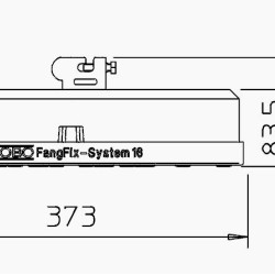 Система OBO Bettermann (5403200) FangFix F-FIX-16мм з морозостійкого бетону
