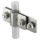 З'єднувач OBO Bettermann (5001366) Rd8-10 FL40 до заземлення шпильки OMEX D = 20мм VA з нержавіючої сталі