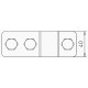 З'єднувач OBO Bettermann (5001366) Rd8-10 FL40 до заземлення шпильки OMEX D = 20мм VA з нержавіючої сталі