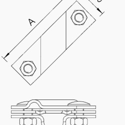 З'єднувач OBO Bettermann (5001617) Rd8-10 до заземлення шпильки OMEX D=20мм VA з нержавіючої сталі
