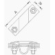 З'єднувач OBO Bettermann (5001641) Rd8-10 до заземлення шпильки OMEX D=20мм FT FT (40-60 мкм)