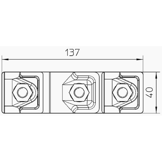 З'єднувач OBO Bettermann (5408028) isCon AP2-16 VA з нержавіючої сталі