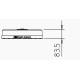 Стійка блискавкоприймача OBO Bettermann (5403098) TrayFix-16-L