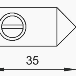 Струмоприймач OBO Bettermann (5405068) G (5-10 мкм)