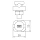 Контактний болт OBO Bettermann (5304105) 5001 DIN-FT FT (40-60 мкм)