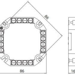 Клемна колодка SEZ 6303-15 Р 4 P (6303-15P)