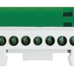 Шина заземлення SEZ E 4173-15/Z IP20 (E.4173-15/Z) зелена