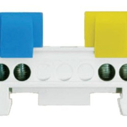 Шина SEZ E 4176-12/NZ IP20 (E.4176-12/NZ) синьо-жовта