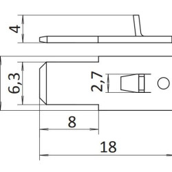 Порожні контактні наконечники SEZ 7202-01/2,7/10