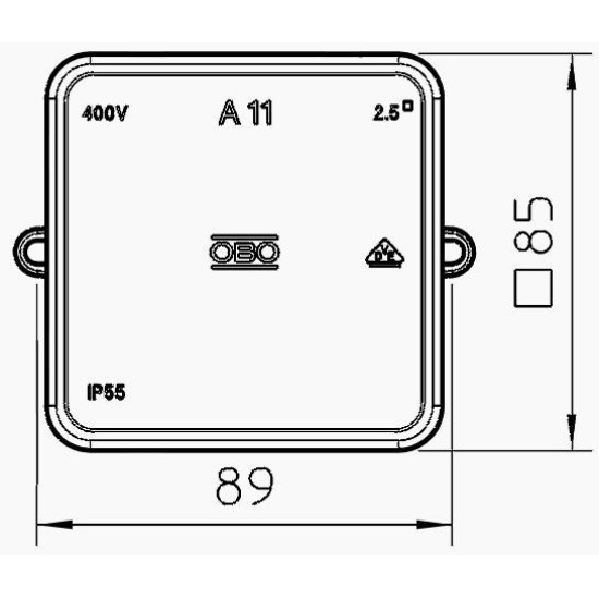 Шина зрівнювання потенціалів OBO Bettermann (5015557) 1804 AP