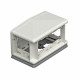 Підлоговий розетковий бокс OBO Bettermann (7408304) T4L на 5 постів 45x45