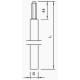 Шпилька заземлення OBO Bettermann (5000203) 20мм OMEX FT 2м FT (40-60 мкм)
