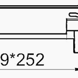 Розетковий люк OBO Bettermann (7405321) GES6 на 9 постів 45x45 199х252мм з блокуванням кришки (додатково 3х UT3)