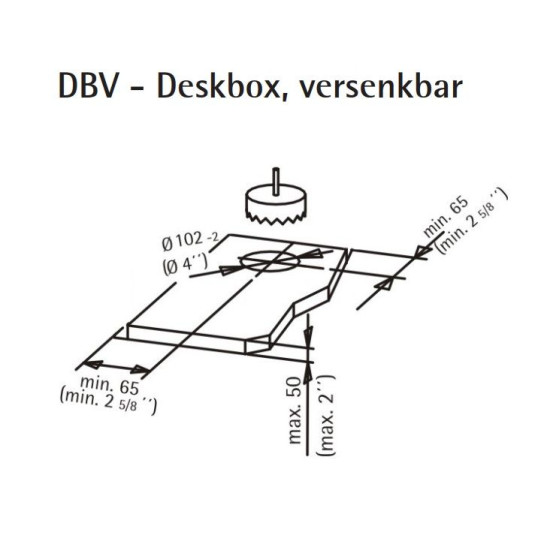 Анодований висувний блок OBO Bettermann (6116854) на 2 місця 2р+E 250V AC кабель 3м