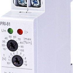 Реле контролю споживаного струму ETI 002471816 PRI-51/1 (0 1..1A) (1x8A AC1)