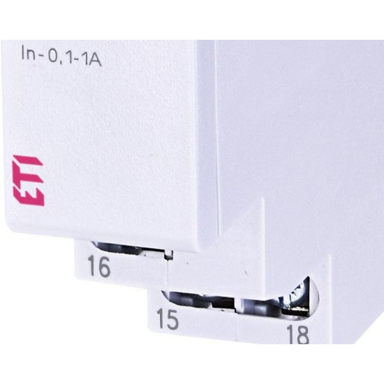 Реле контролю споживаного струму ETI 002471816 PRI-51/1 (0 1..1A) (1x8A AC1)