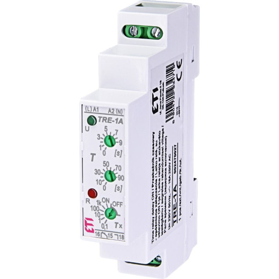 Реле часу ETI 002470027 TRE-1A із затримкою включення